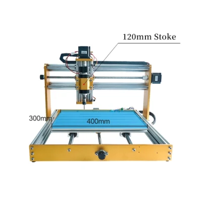 돌을 위한 3040 라우터 골드 300W 500W CNC 금속 조각 기계