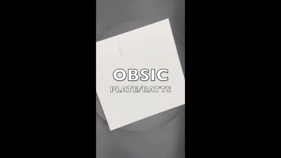 Obsic 리팩토리 재료 공급업체, 산화물 결합 탄화 규소 플레이트, 세라믹용 Sic 플레이트 플레이트