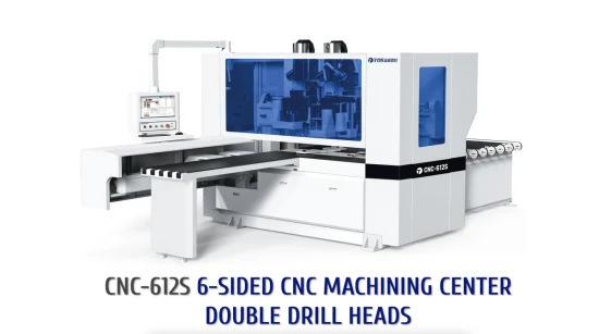 목공용 캐빈 패널 구멍을 뚫는 6면 자동 CNC 드릴링 머신